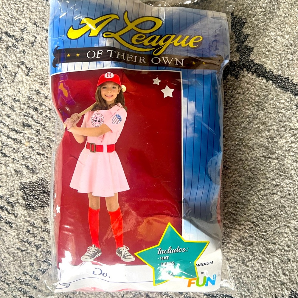 A league of their own Dottie costume child size M.